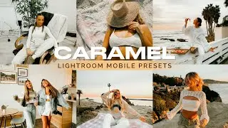 How to Edit Caramel V1 Filter - Lightroom Mobile Presets Free DNG | Lightroom Tutorials