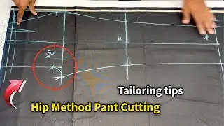 Hip Method pant cutting / hip formula Pent cutting / medium fitting Pent cutting