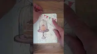 Create a Refreshing Summer Tea Party in your Art Journal!