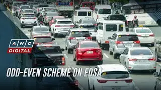 Odd-even scheme on EDSA to be implemented starting June 16 | ANC
