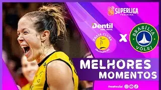 Soberano! Praia Clube domina e vence | BRAS&Iacute;LIA 0x3 PRAIA | Melhores Momentos | Superliga 25/26