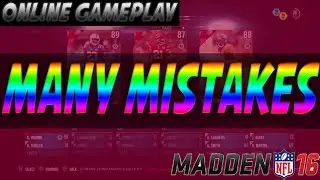 Too Many Mistakes | MUT 16 Online Gameplay
