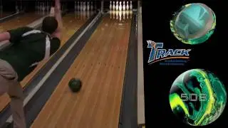Track 508A bowling ball by Adam Chase, BuddiesProShop.com