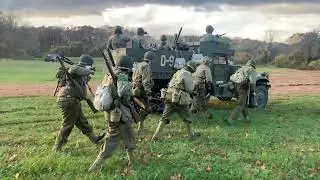 Advancing under 