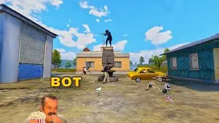 Pretending Pro Bot 😂 PUBG FUNNY MOMENTS 🤣