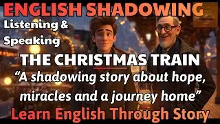 The Christmas Train 🎄| Learn English Through Story Level 2 📘| English Story With Shadowing Technique