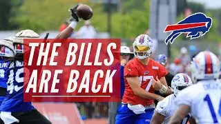 BILLS CAMP DAY 1 - Allen update, Tre White's status and turkey burgers?