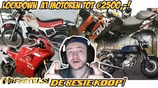 BESTE KOOP! Motor Occasions A1 Motoren kopen tot 2500 euro!