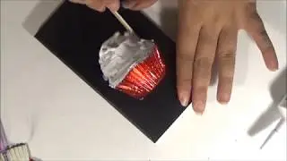 Back To School Marathon - Day 3: DIY 3D Mini Cupcake Notebook