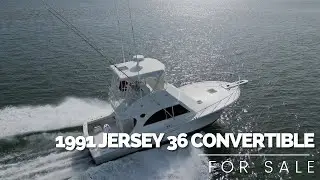 1991 Jersey 36 Convertible Sportfisherman For Sale | Yachts360