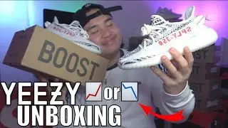 ADIDAS APP W!!! YEEZY 350 V2 ZEBRA RESTOCK 2019 UNBOXING