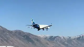 CommuteAir UCA1502 Embraer E170LR N780NC Arriving at Provo (PVU) from Austin (AUS)