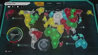 Risk World Domination PS4  AI Gameplay