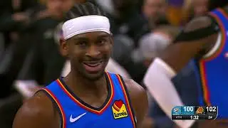 [Highlight] Dillon Brooks Lane Violation Disrupts Shai Gilgeous-Alexander&rsquo;s Clutch Free Throw