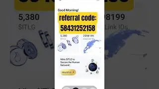 InterLink Network referral code | InterLink Network app refer code | InterLink Network newmining app