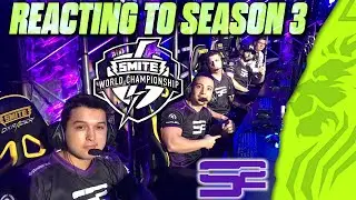 REACTING TO SEASON 3 SMITE WORLD CHAMPIONSHIP!
