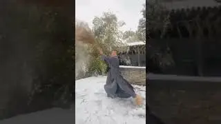 Shaolin Broom Kung Fu Technique 🥰✨💥 Martial Arts #shorts #shaolin