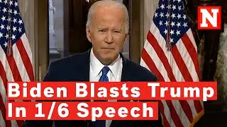 Biden Blasts Trump In January 6 Anniversary Speech: 'Spread A Web Of Lies'