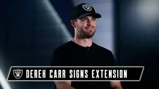Derek Carr&rsquo;s Storybook Career as a Raider Continues With Contract Extension | NFL