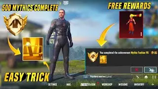 How To Complete Mythic Fashion ( 500 ) Mythics | Get Free Ultimate Name Tag | PUBGM