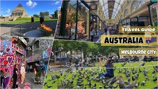 Melbourne In A Day Trip! Ultimate City Tour, Street Art, Iconic place & Australian City Vibes