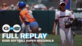 Georgia vs. Florida: 2025 NCAA softball super regionals Game 2 | FULL REPLAY