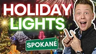 Top 5 BEST Places To See Christmas Lights In Spokane, WA | ULTIMATE GUIDE
