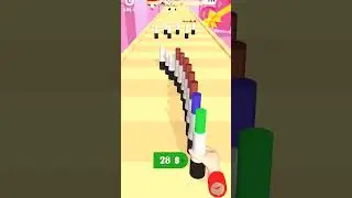 lipstick stack runner - how to play level 4 #game #gaming #letsplay #mobilegaming
