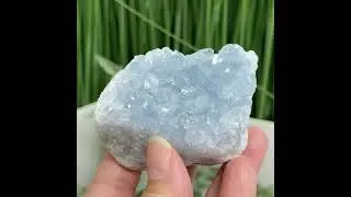 Celestite Celestine Chunk Specimen Geode Cluster Crystal 295g