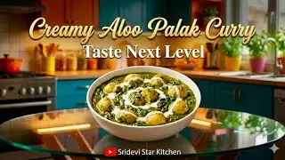 పాలక్ ఆలూ కూర ఇలా చేస్తే రుచి నెక్స్ట్ లెవెల్ | Perfect for Butter Naan
