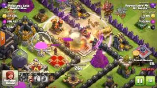Clash Of clans replays from OmgRatMan Clan