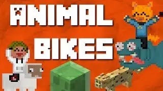 Animal Bikes ReModShowoff &mdash; Слизни и оцелоты! &mdash; Minecraft 1.6.4