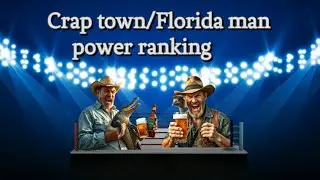 Crap town Florida man power ranking podcast EP 66