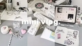 mini vlog 🎀 : organizing, new earbuds case, buldak cravings, korean skincare, vitamin sea