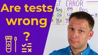 Test error consequences with low expected positives | With example from disease testing