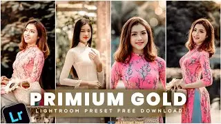 PRIMIUM GOLD TONE | WEDDING BROWN TONE PHOTO EDITING 2022| LIGHTROOM PRESET DOWNLOAD FREE..|