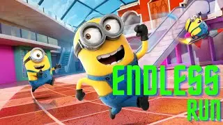 Endless run Minion Rush gameplay