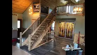 Building my log staircase from scratch