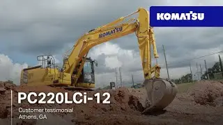 Why operators love the Komatsu PC220LCi-12 excavator &ndash; precision, power & safety