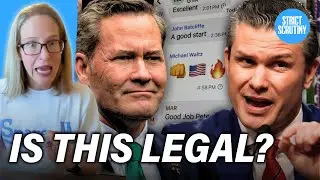 Constitutional Law Experts Break Down The Legal Implications of Signalgate
