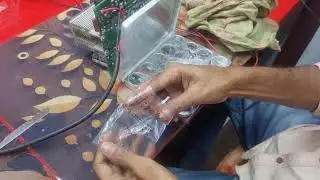 #axiom charger me full led glow hoke bandh ho  raha he/fir 50%led blinking Microcontroller  problem