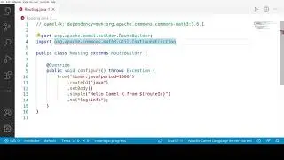 VS Code Camel K 0.0.24: refresh classpath respecting  dependencies declared in modeline