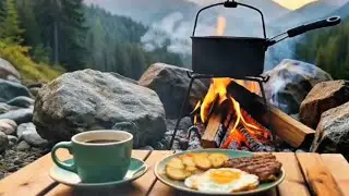 Golden Morning Fireplace Piano ☀️🔥 Soft Calm Music for Deep Focus & a Fresh Mind