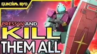 HOW TO GM SUPPORT:  KILL THEM ALL! - GM GAMEPLAY || Gundam Evolution
