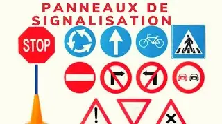 les panneaux de signalisation : formes et couleurs
