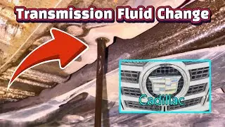 Cadillac XTS4 2013 Transmission Fluid Change 3.6
