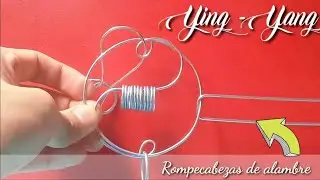 Ying Yang (Solución) - Rompecabezas de alambre | Artesanías en metal