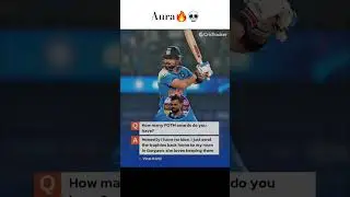 Virat Kohli on being asked about the number of Player of the Match awards he has won 😅#cricket#short