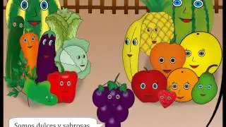Frutas y verduras para niños