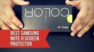 Best Samsung Note 8 Screen Protector (G-Color)